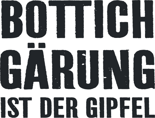 Bottich-Gärung ist der Gipfel