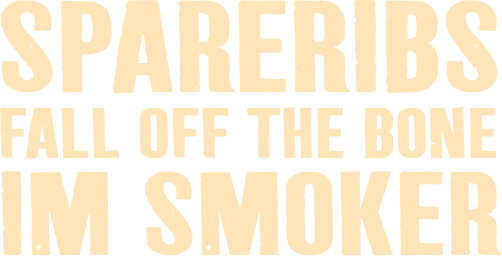 SPARERIBS FALL OF THE BONE IM SMOKER
