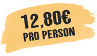 9,80 € pro Person