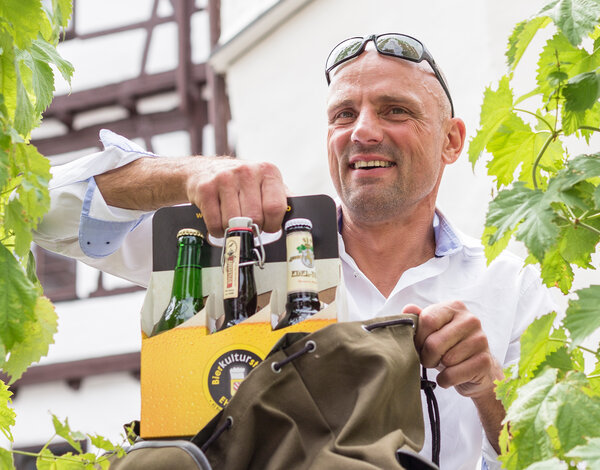 Berg Brauerei Erlebnisse Wandern mit Bier