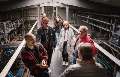 Berg Brauerei Erlebnisse Besichtigung der Anlage