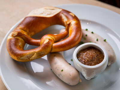 Weißwurst in der BrauereiWirtschaft