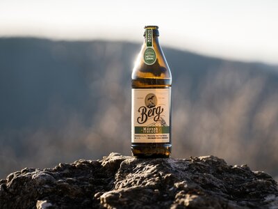 Berg Märzen auf Stein