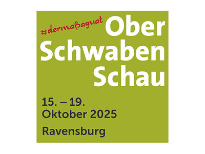 Oberschwabenschau Logo 15.–19. Oktober 2025 in Ravensburg