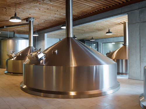 Berg Brauerei Sudhaus Innenansicht