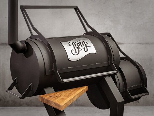 Smoker Grill im Berg Design