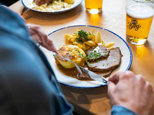 Leckeres Essen in der BrauereiWirtschaft