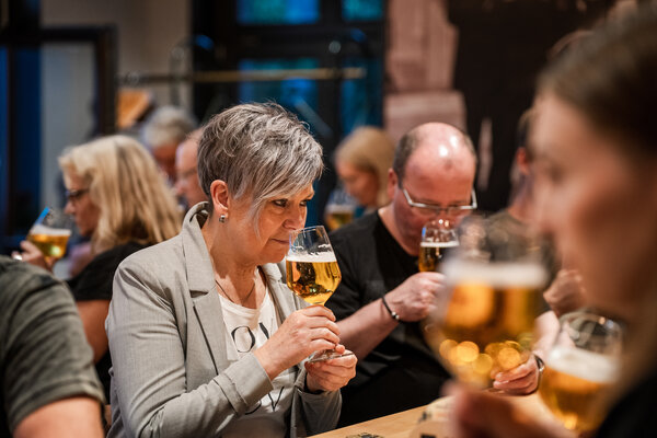 Bier-Verkostung