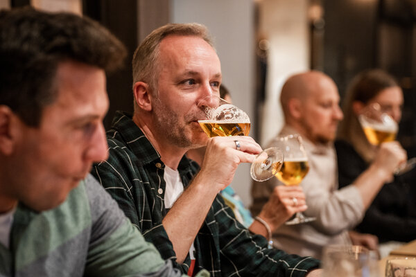Bier-Verkostung