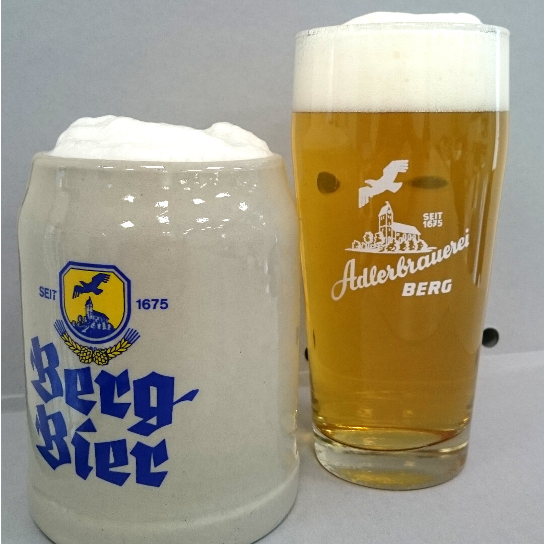 Sammlerstück BergBier, Adlerbrauerei Berg