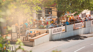 BrauereiWirtschaft mit Terrasse