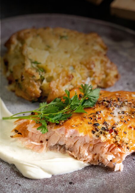 Lachs in 20 min vom Smoker