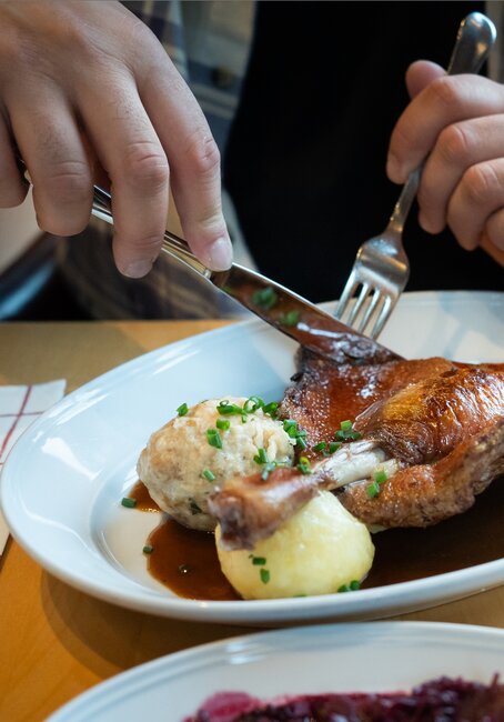 Gänse- und Entenspezialitäten